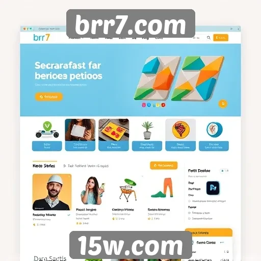 interface do brr7.com é intuitiva para usuários